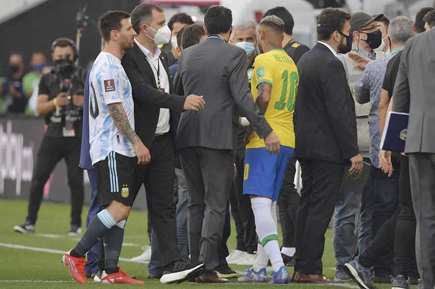 Laga Brasil Kontra Argentina  Dijadwal Ulang