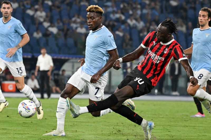 Laga Lazio Lawan AC Milan Berakhir Imbang dengan skor 2-2