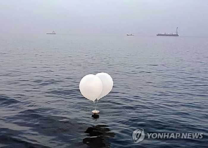 Lagi, Korea Utara Kirim Ratusan Balon Sampah ke Korea Selatan