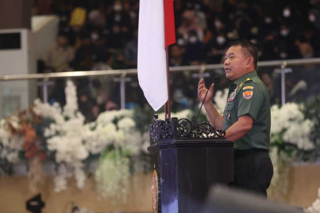 Lagu Ayo Ngopi Ciptaan KASAD Jenderal Dudung Abdurrachman Berkumandang di Surabaya