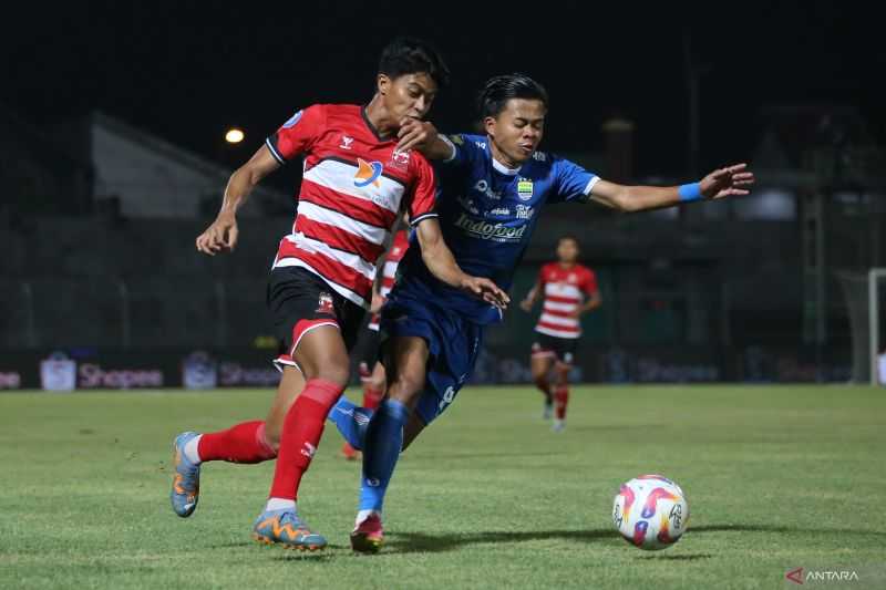 Lanjutan Liga 1 Indonesia, Madura United Gagal Meraih Kemenangan Lawan Persib Bandung