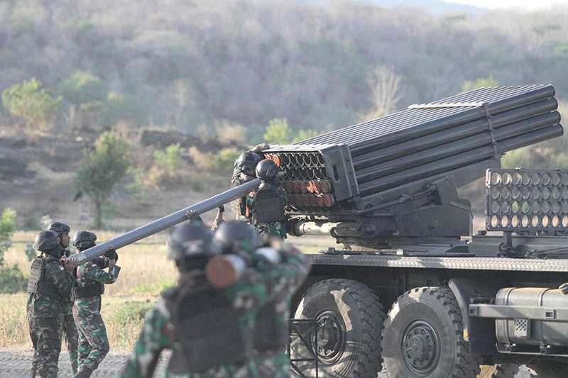 Latihan Gabungan Super Garuda Shield