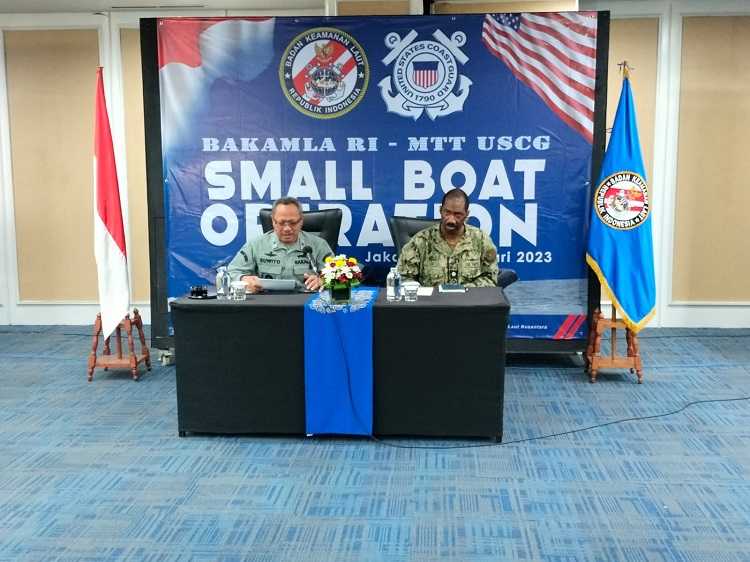 Latihan SBO Bakamla dengan USCG Resmi Berakhir