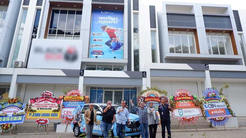 Layani Pelanggan Internet Jateng dan DIY CBN Buka Kantor di Semarang