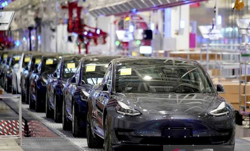 Lebih dari Setengah Mobil Tesla yang Dijual 2022 Diproduksi di Shanghai