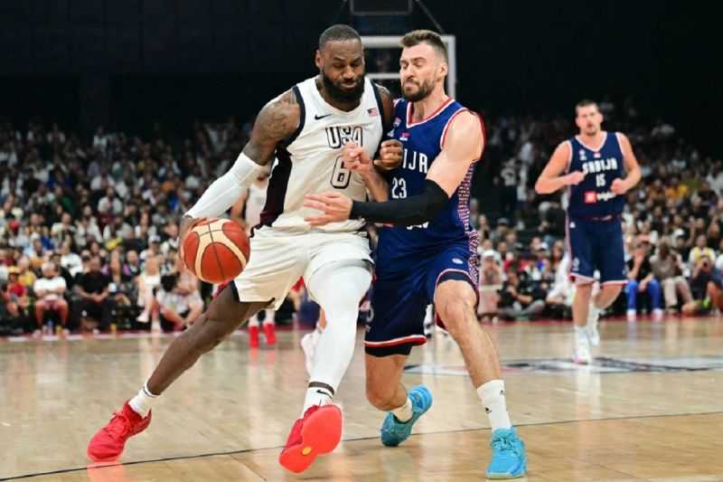 LeBron James Sebut Tim Basket AS Masih Banyak Perbaikan, meski Menang Atas Serbia di Uji Coba