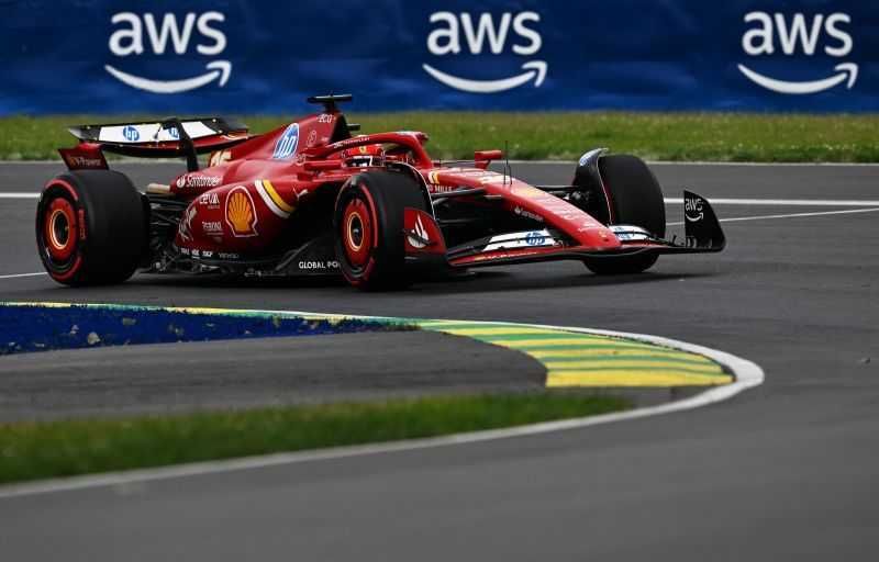 Leclerc Keluhkan Lambatnya Mobil Ferrari di Kualifikasi GP Kanada