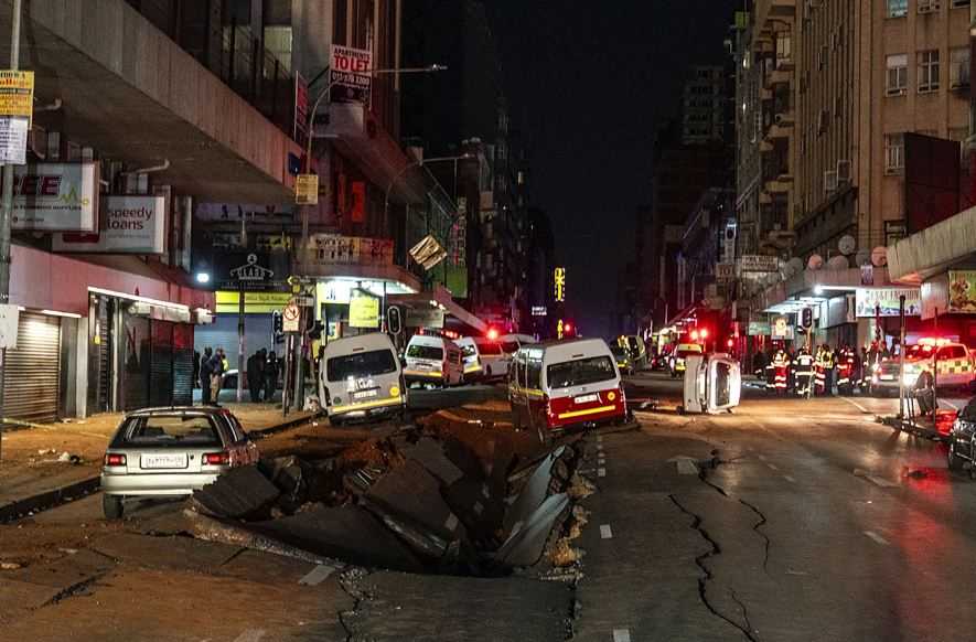 Ledakan Dahsyat Guncang Pusat Kota Johannesburg, Diduga Akibat Pipa Gas Bocor