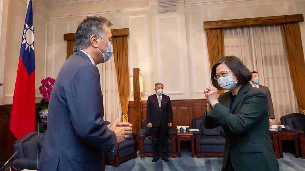Legislator AS Temui Pemimpin Taiwan