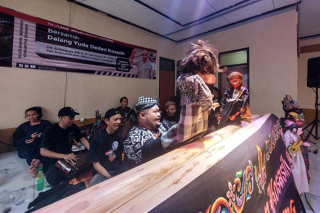 Lestarikan Budaya, Ganjartivity Melakukan Pagelaran Wayang Golek di Bandung 1