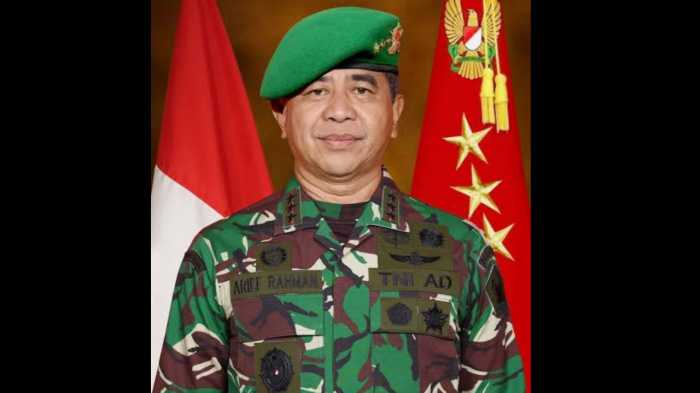 Letjen TNI Yuniornya Andika Perkasa Ini Juga Disebut Berpeluang Jadi Orang Nomor Satu di TNI AD