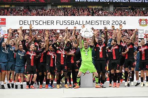 Leverkusen Berpeluang Rebut 'Treble Winners'