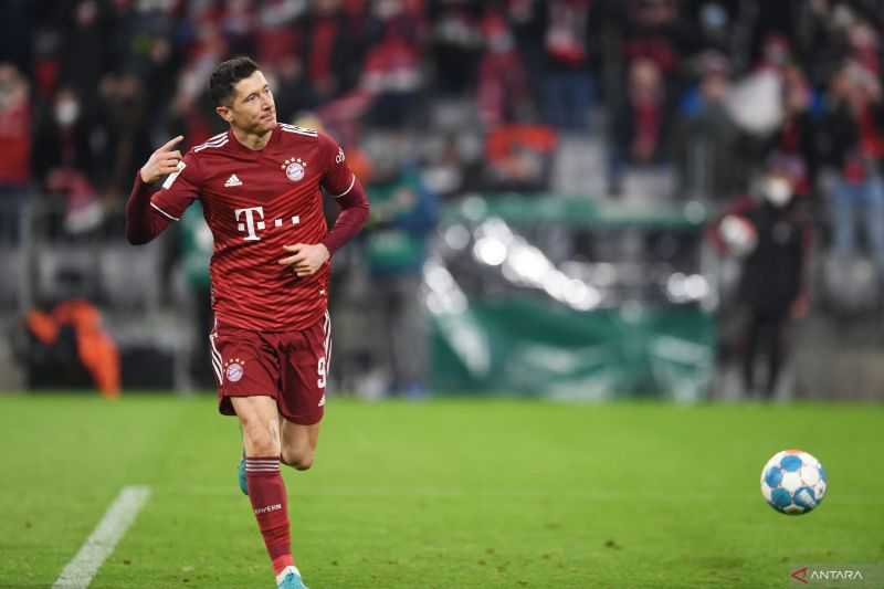 Lewandowski Cetak dua Gol saat Bayern Hancurkan Union Berlin