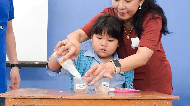 Lewat Eggsperimen, 10.000 Pelajar SD Diajari Cara Rawat Kesehatan Gigi
