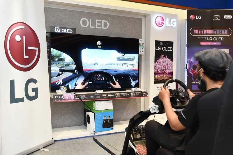 LG Dorong Gamer Gunakan Layar TV OLED