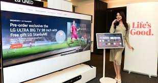 LG Luncurkan TV dengan Bentang Layar 98 Inci