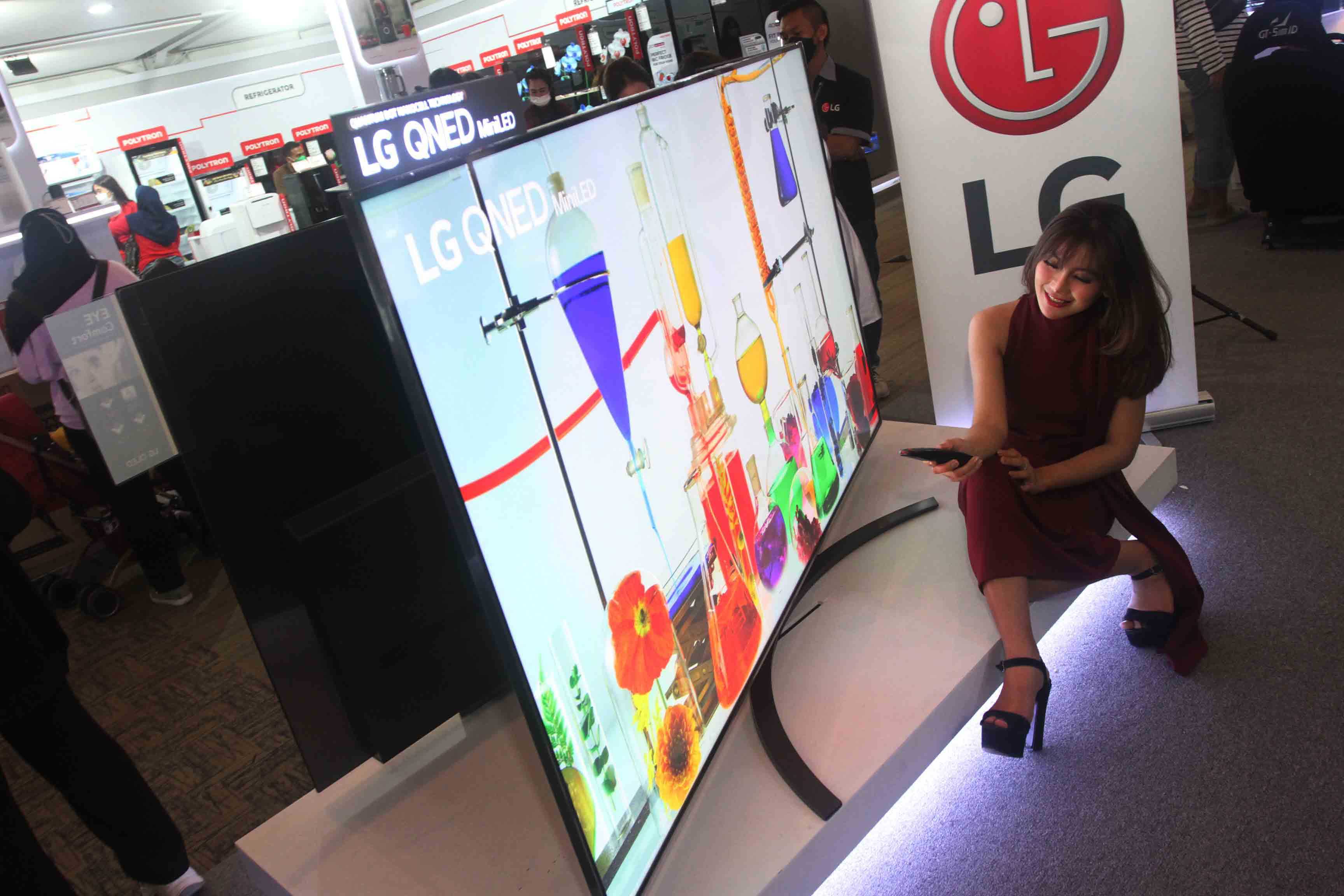 LG Qned mini led terbesar meluncur di Jakarta Fair 2022 1