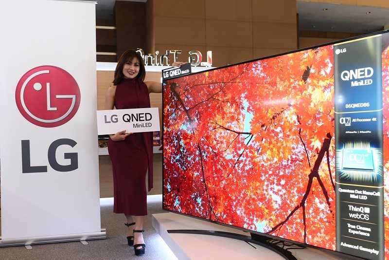  LG Tampilkan TV 86 Inci di Jakarta Fair 2022