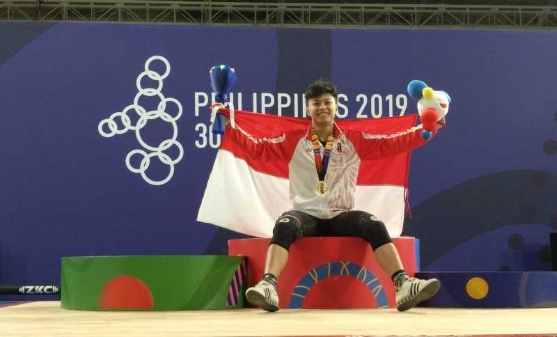 Lifter Rahmat Erwin Abdullah Tidak Ditargetkan Medali di Kelas 73kg