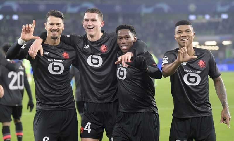 Lille Lolos ke 16 Besar Usai Singkirkan Wolfsburg