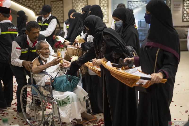 Lima Kloter Pertama Jemaah Calon Haji Indonesia Tiba di Mekkah