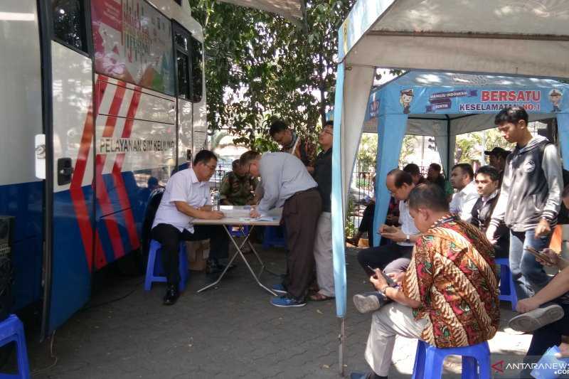 Lima Lokasi SIM Keliling di Jakarta Kamis ini