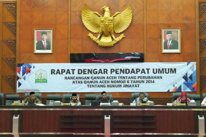 Lindungi Anak dan Perempuan, DPR Aceh Revisi Qanun Hukum Jinayat