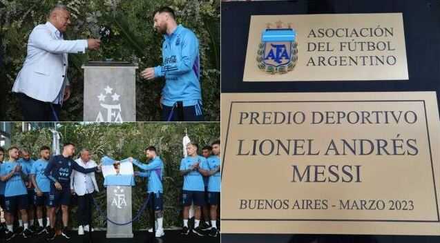 Lionel Andres Messi Jadi Nama Pusat Latihan Timnas Argentina