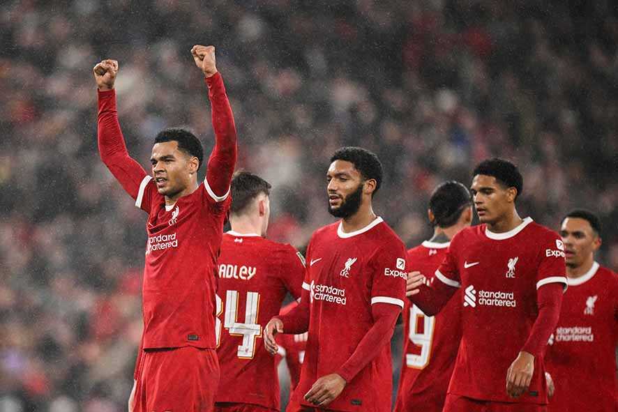 Liverpool Lolos ke Semifinal Piala Liga