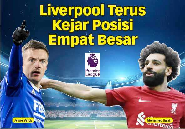 Liverpool Terus Kejar Posisi Empat Besar