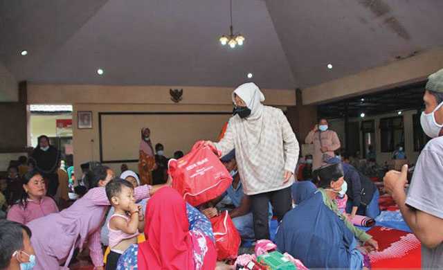 Logistik Aman buat Korban Erupsi Semeru