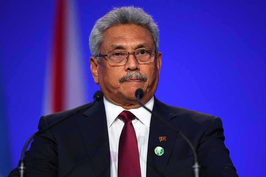 LSM Ingin Rajapaksa Ditangkap