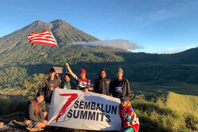 Luar Biasa, Perwira TNI Ini Sukses Daki Tujuh Puncak Sembalun Termasuk Gunung Rinjani Selama Lima Hari