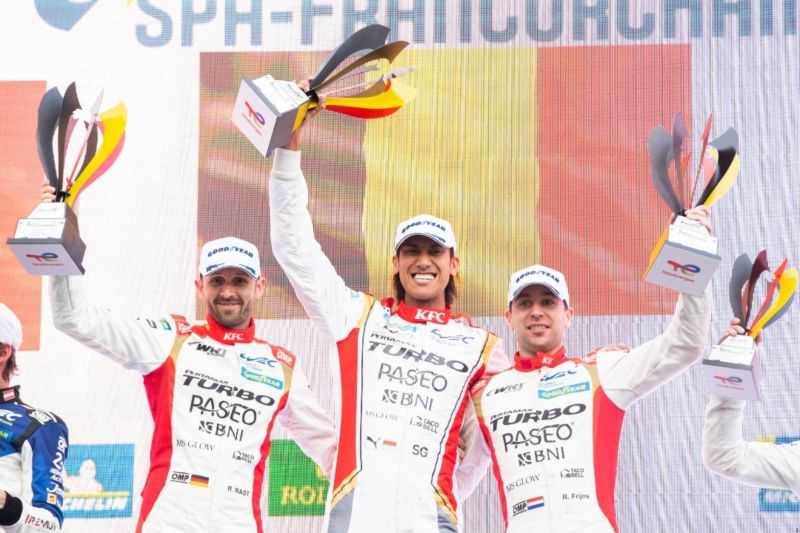 Luar Biasa! Sean Gelael dan Team WRT #31 Sukses Rebut Kemenangan di Spa-Francorhamps