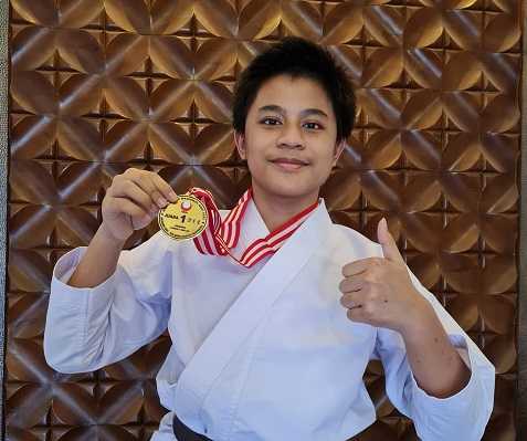 Luar Biasa, Siswa SMP Muhammadiyah Juara Karate Internasional