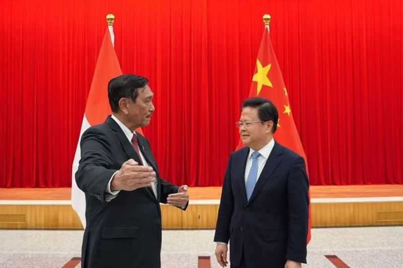 Luhut dan Wang Yi Bertemu Bahas Dialog Tingkat Tinggi RI-Tiongkok