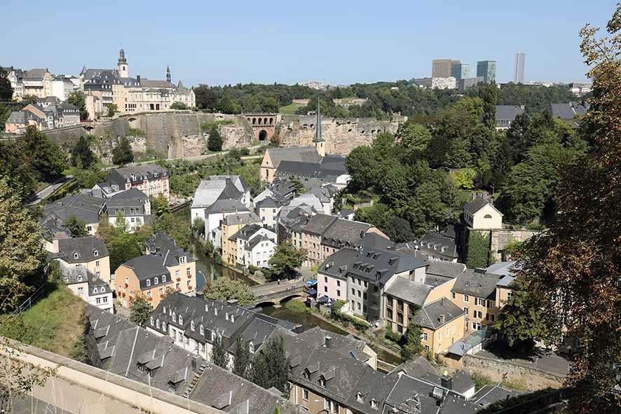 Luksemburg, Kota Benteng  di Jantung Eropa