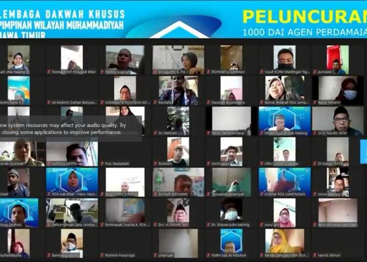 Luncurkan 1.000 Dai Agen Perdamaian, Muhammadiyah Jawa Timur Diganjar Penghargaan Rekor MURI