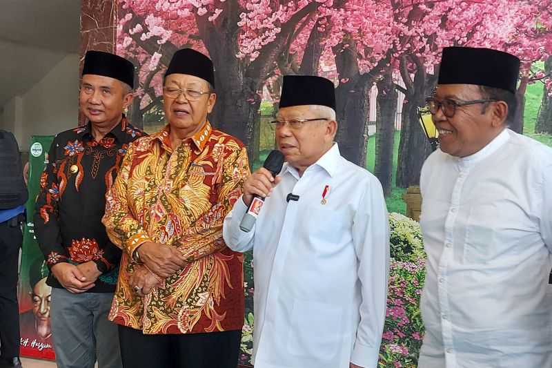 Ma'ruf Amin: Tak Ada Istilah 'Matahari Kembar' Selama Berpartner dengan Presiden Jokowi