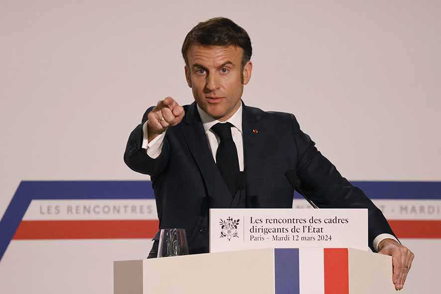 Macron: Eropa Harus Siap Perang Jika Ingin Damai