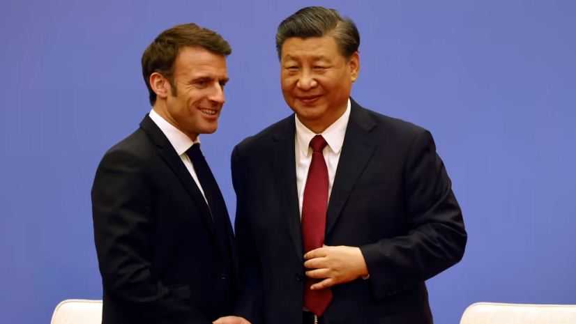 Macron Minta Xi Jinping Berunding dengan Rusia Demi Perdamaian Ukraina