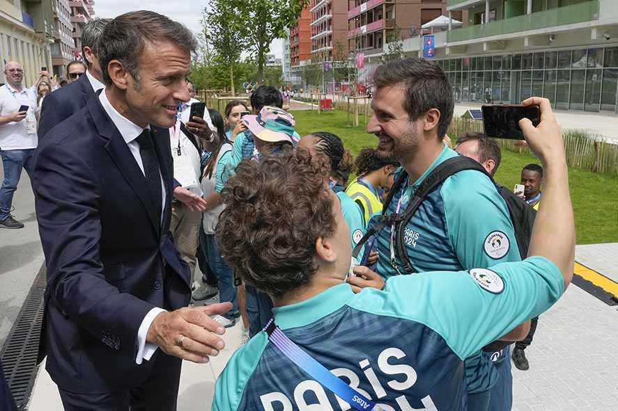 Macron: Paris Siap Jadi Tuan Rumah Olimpiade