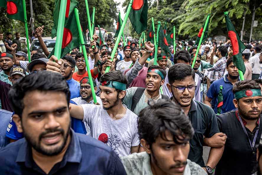 Mahasiswa Bangladesh Rencanakan Partai Baru