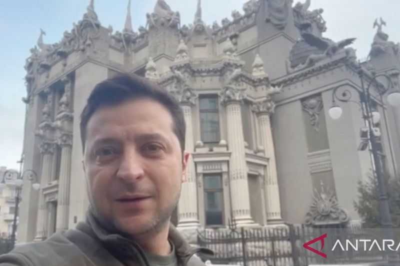 Makin Memanas, Presiden Zelenskiy Sebut Aksi Russia di Ukraina Tanda