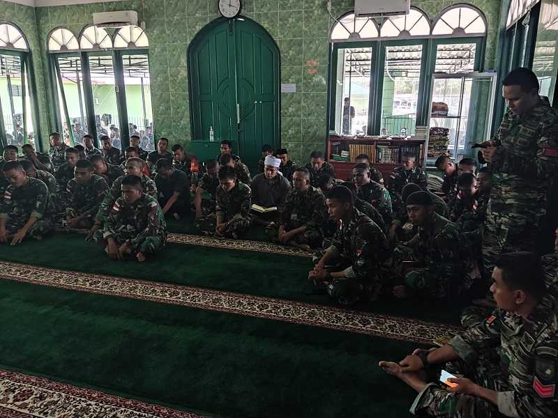 Maknai Peringatan Hari Juang TNI AD Ke-77, Kodim Mimika Gelar Doa Bersama