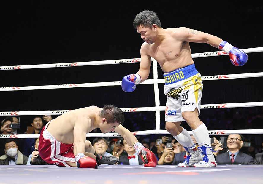 Manny Pacquiao Tundukkan 'YouTuber'