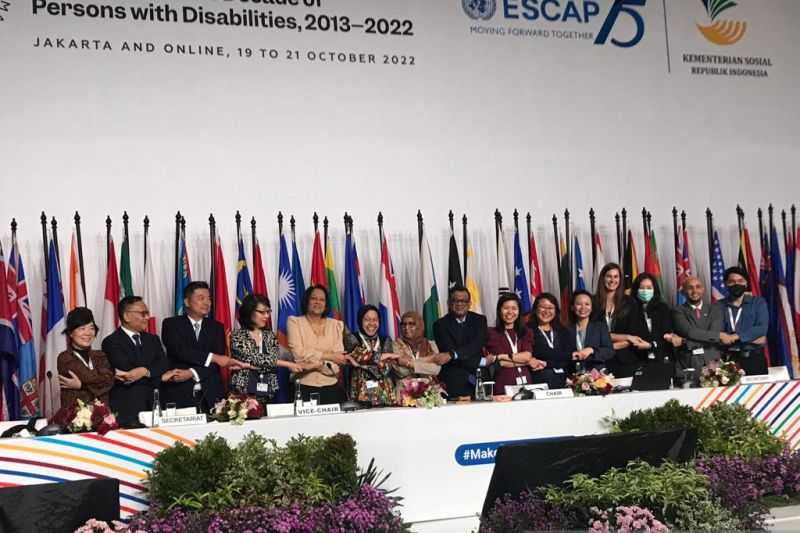 Mantab Bu Mensos Risma Triharini! 53 Negara Asia-Pasifik  Setujui Deklarasi  Jakarta untuk Pemenuhan Hak Penyandang Disabilitas