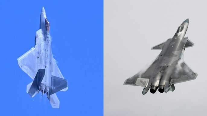 Mantan Pejabat Pentagon: Tiongkok Mencuri Rahasia Pesawat Siluman F-22 Raptor AS untuk Mengembangkan J-20
