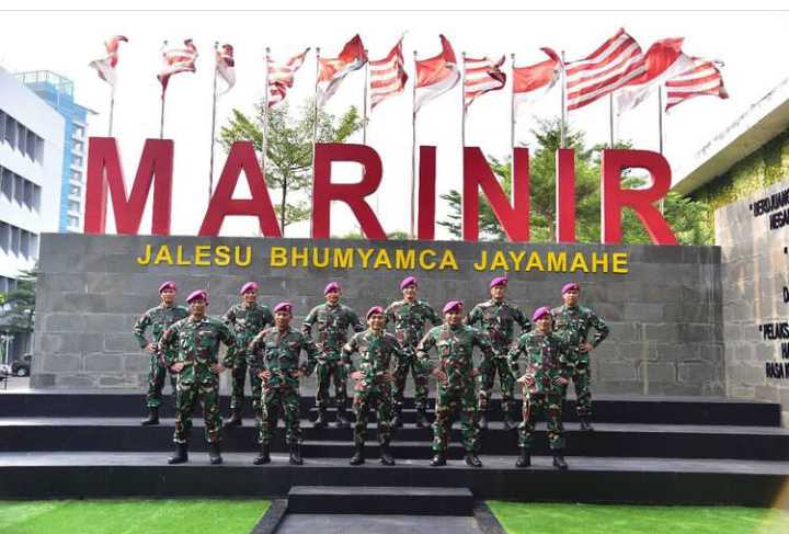 Mantap, 11 Kolonel Marinir Ini Baru Saja Selesaikan Pendidikan di Sesko TNI
