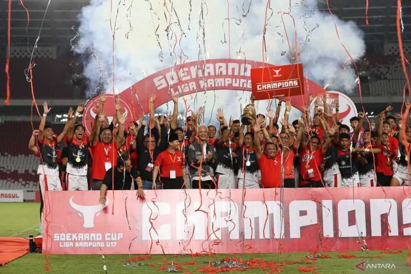Mantap, Bali Juarai Liga Kampung Soekarno Cup 2023